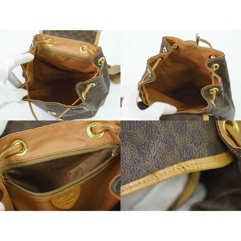 Celine Rucksack Brown Backpack Macadam - image 8